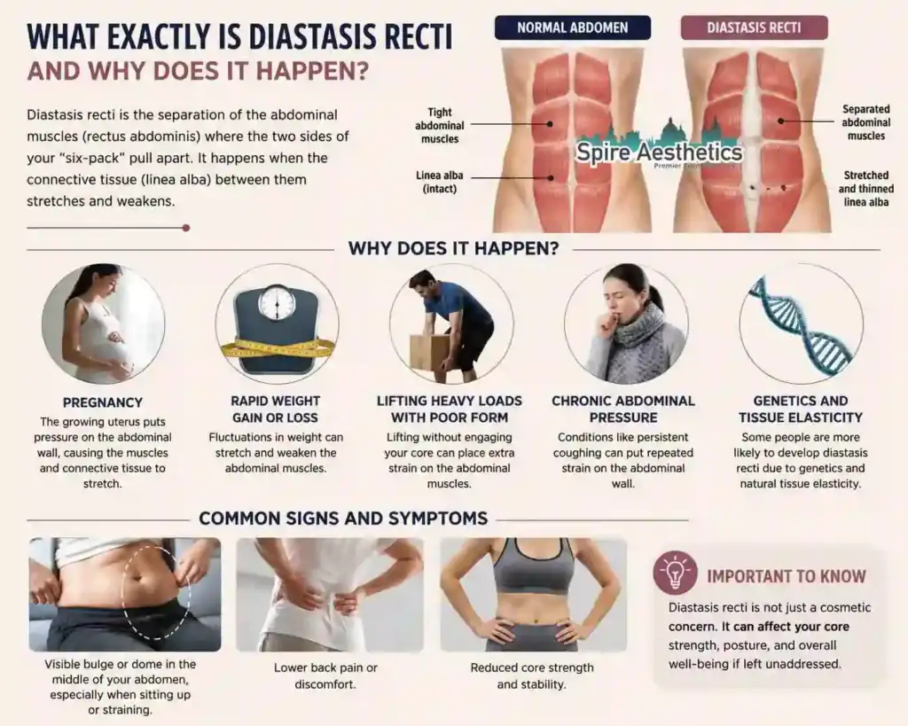 What Exactly Is Diastasis Recti and Why Does It Happen Northfield?