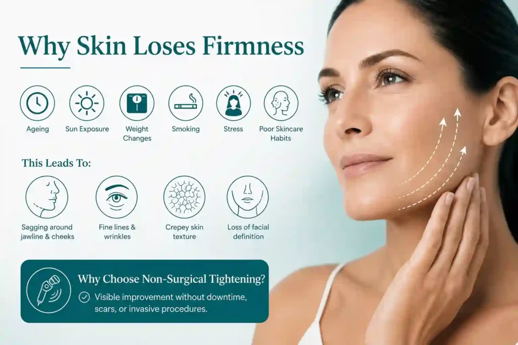 What Makes Skin Lose Firmness and Why Do People Seek Non-Surgical Tightening Northfield?